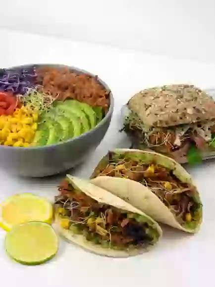 Pulled Pork recettes tacos poke bowl burger